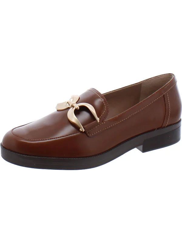 Beline Womens Leather Slip-On Loafers