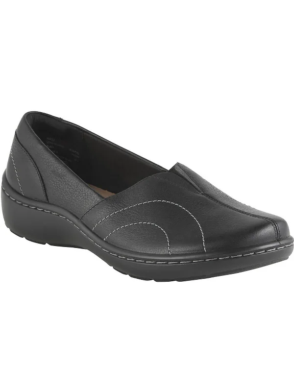 CORA MEADOW Womens FauxLeather Slip On Loafers