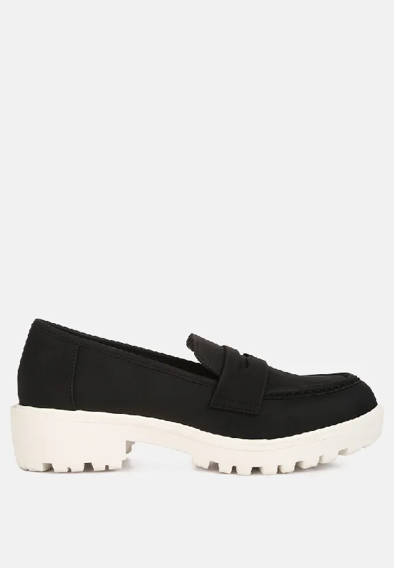 mosly semi casual lug loafer