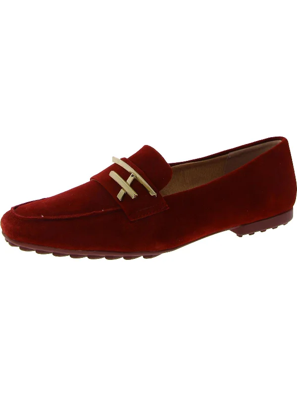 Petola Womens Leather Slip-On Loafers