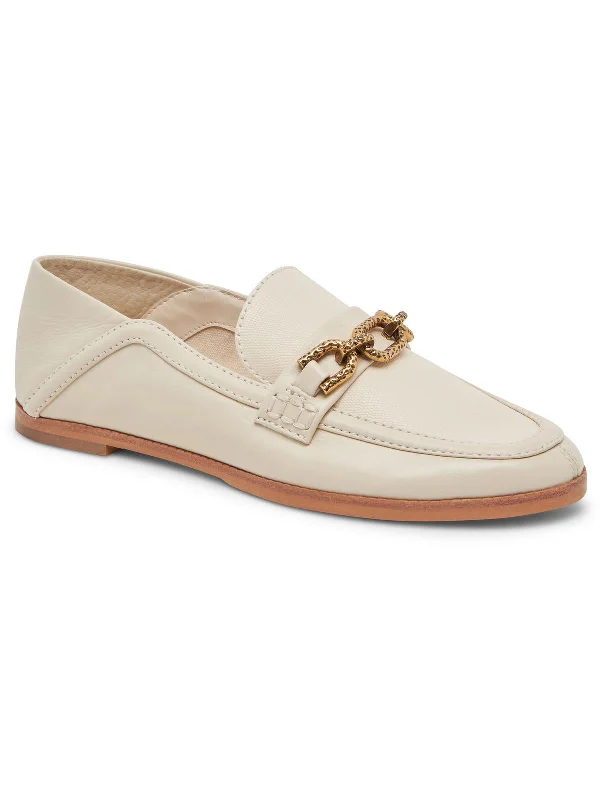 Reign Womens Leather Slip-On Loafers