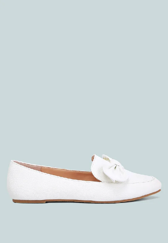 waveney bow embellished loafers