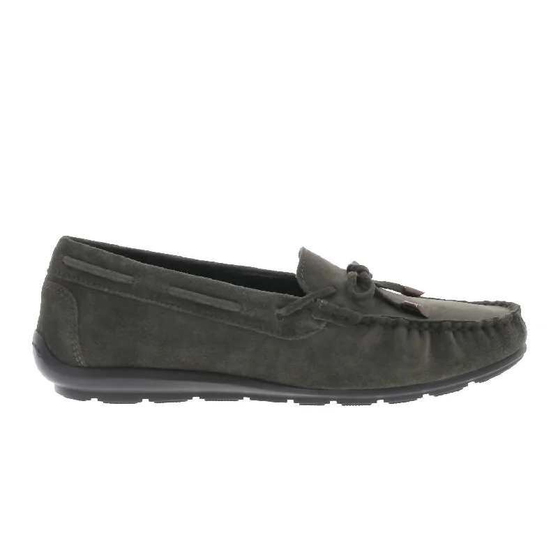 Women's Alabama Loafer In Forest Suede