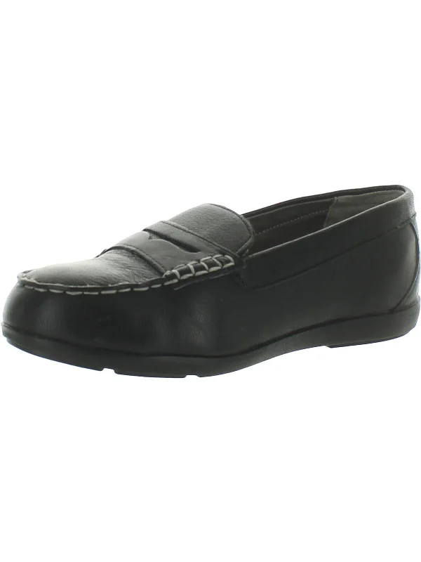 Womens Leather Loafers