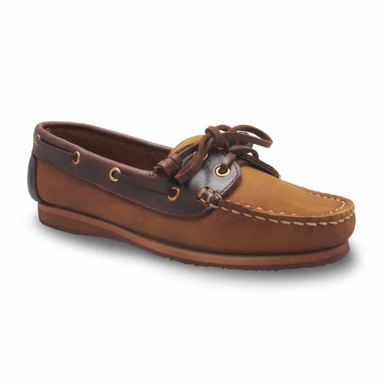 The Sailor's Boat Shoes - Tan