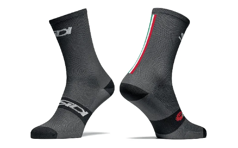 Trace Sock Grey Black