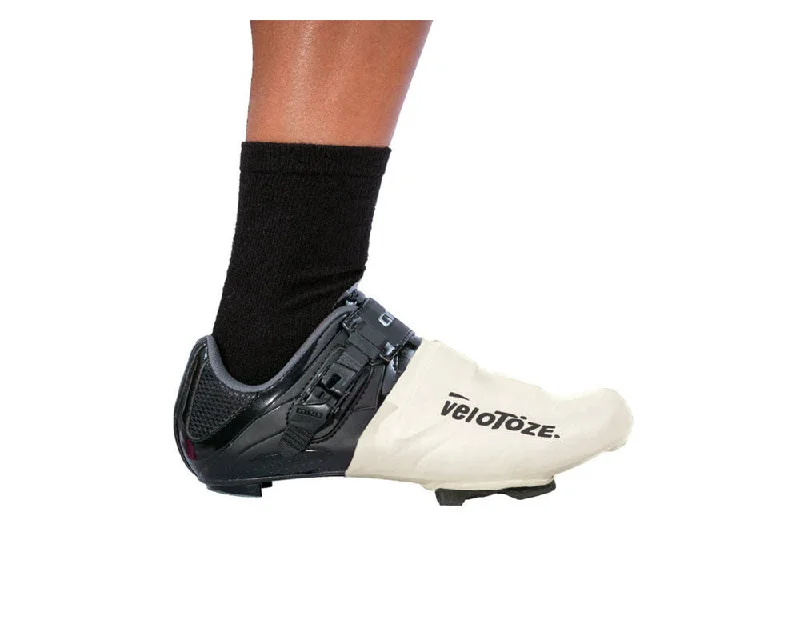 Velotoze Toe Covers White