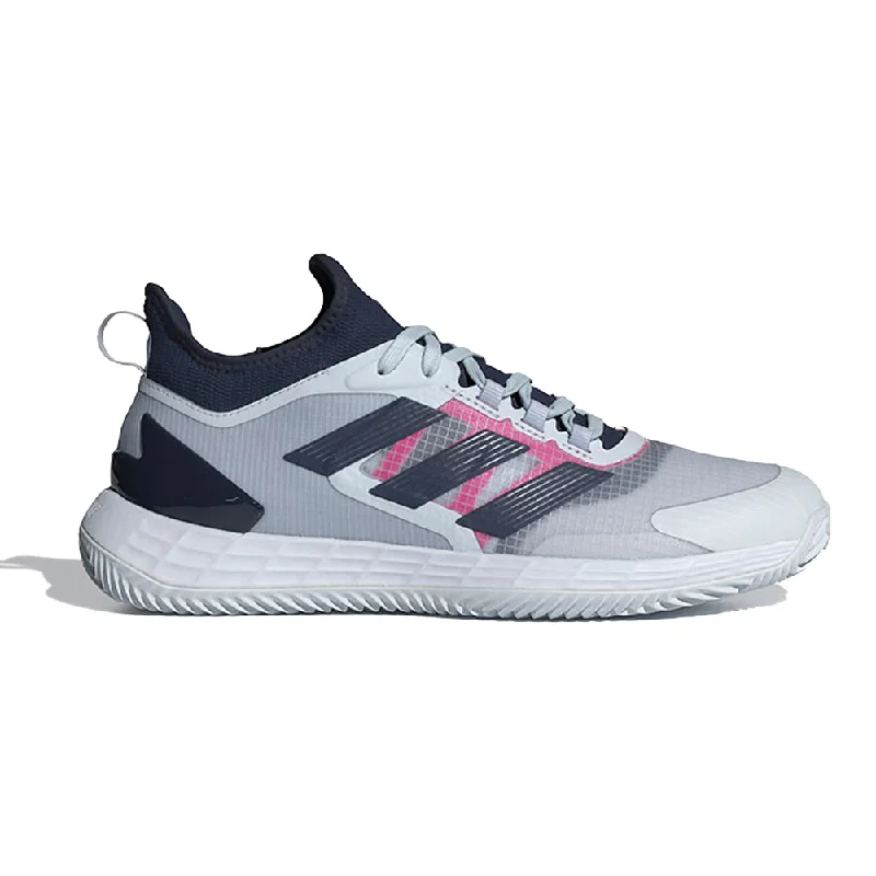 Adidas Ubersonic 4.1 Clay Court Tennis Shoes (Mens) - Halo Blue/Dark Blue/Team Shock Pink 2