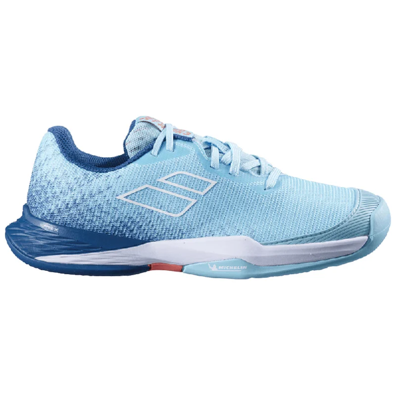 Babolat Jet Mach 3 Clay Court Tennis Shoes (Boys) - Angel Blue