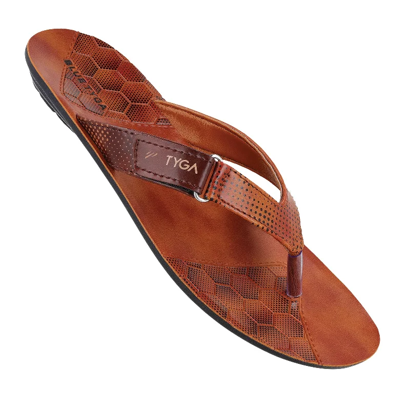 Men's Daily Wear Sandals  - BTG4002 Tan