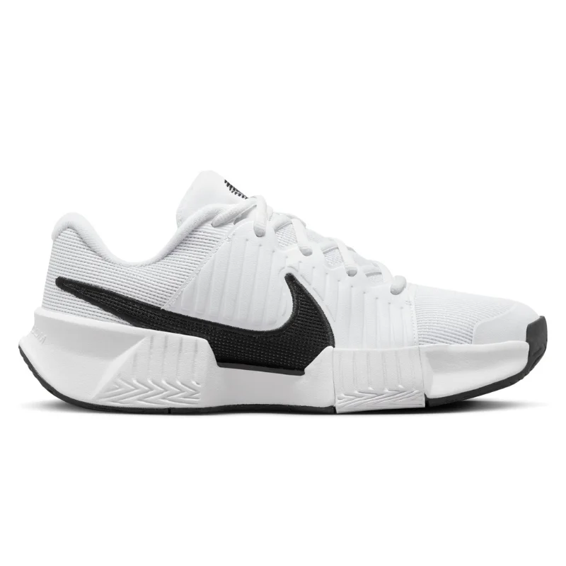 Nike GP Challenge Pro Women Hard Court Tennis Shoes - White/Black-White