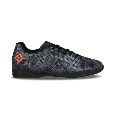 Nivia Force Futsal Football Shoes for Men (Black)