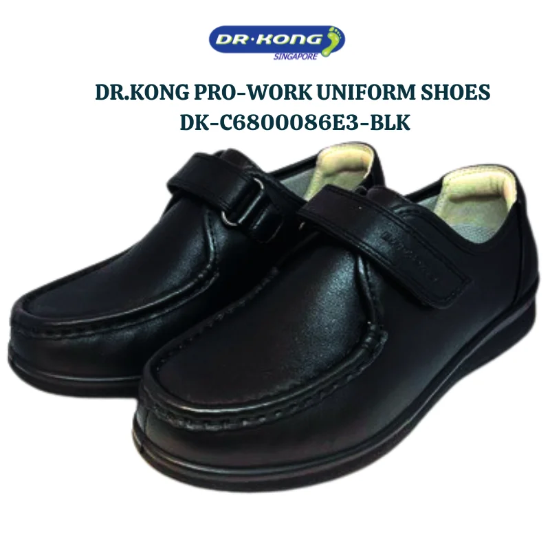 DR.KONG PRO-WORK UNIFORM SHOES DK-C6800086E3-BLK(RP :$179)