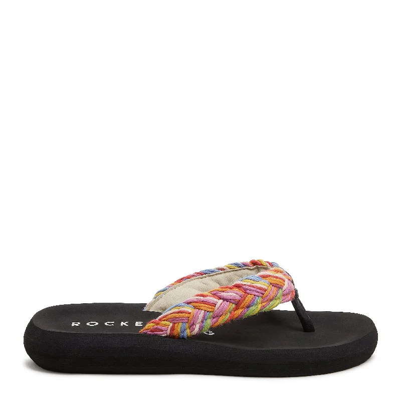 Sunset Cord Rainbow Flip-Flops