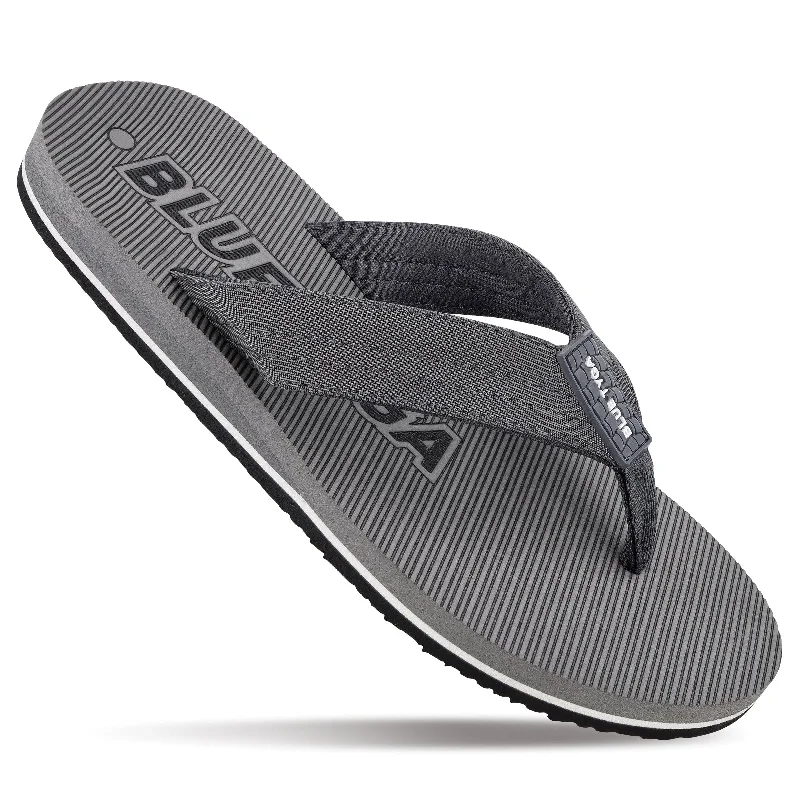 Blue Tyga Men's Flip Flop Thong  - BT4278 Grey