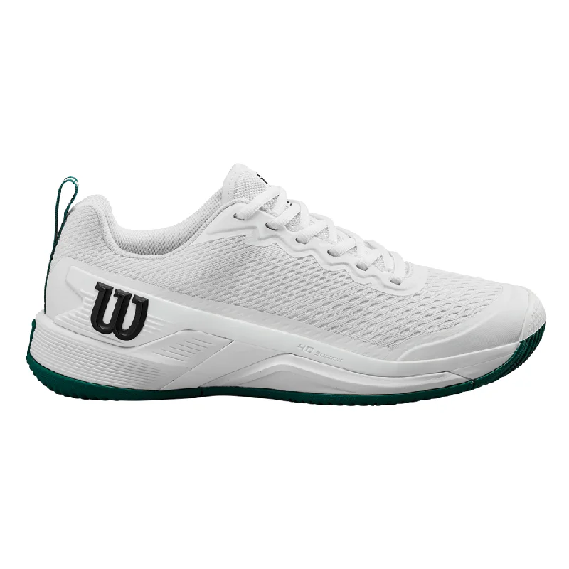 Wilson Rush Pro 4.5 All Court Tennis Shoes (Mens) - White/Aventurine